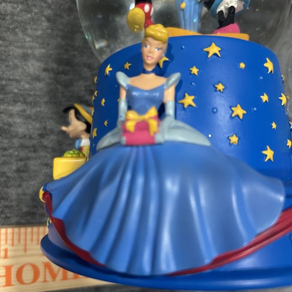 Hallmark Disney 100th Birthday Musical Snow Globe Limited Edition‎